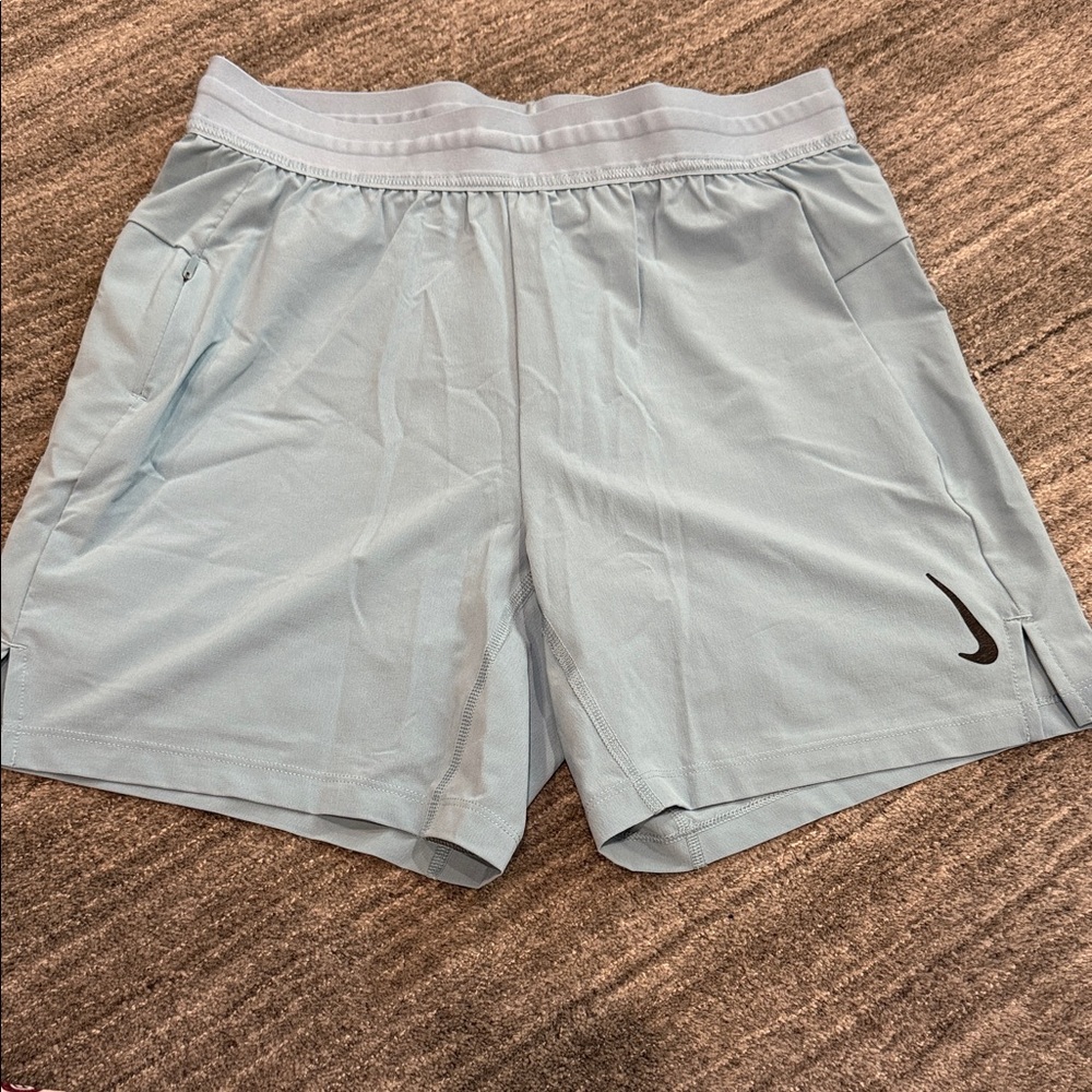 Nike Men's Sky Blue Athletic Shorts